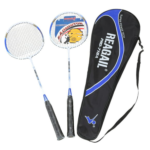 1 Pair Lightweight Badminton Racket with Bag for Training Practicing,Yellow VGEBY1 Badminton Racquets Set 